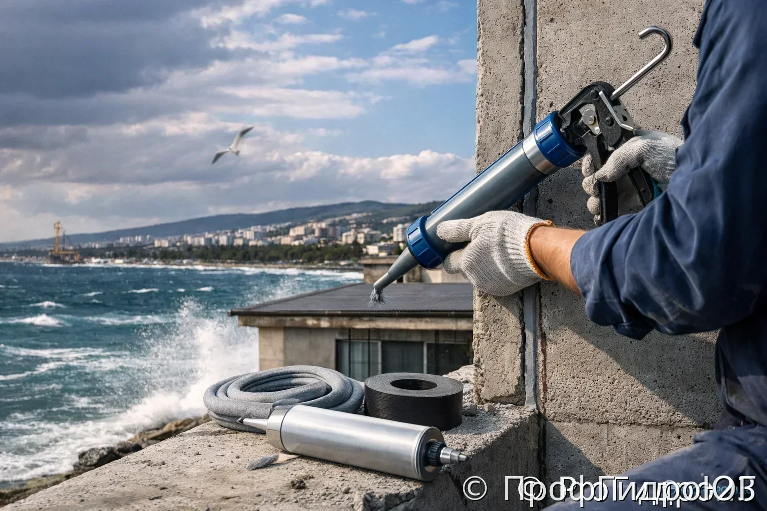 Герметизация швов и стыков: защита зданий в условиях морского климата