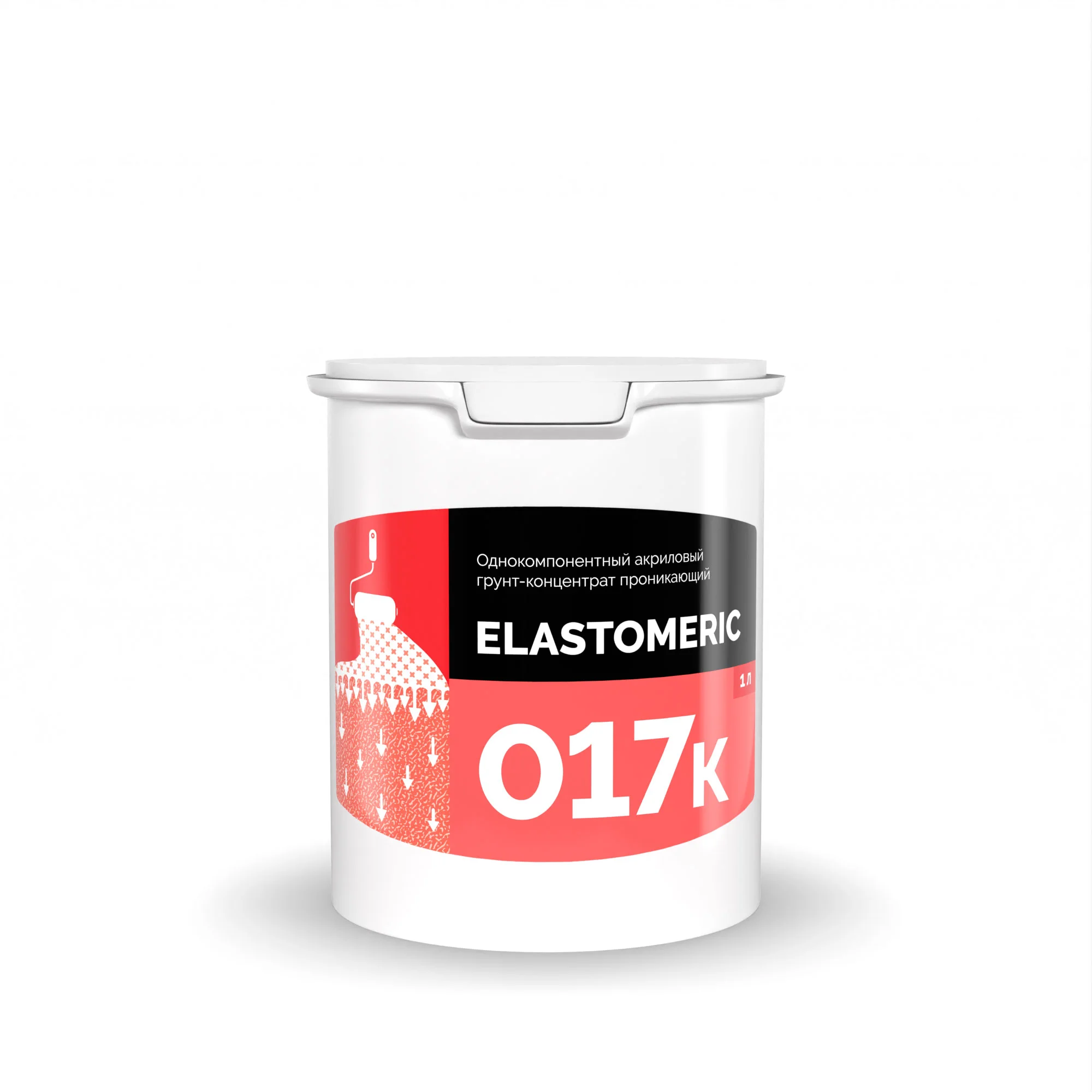 Однокомпонентный акриловый грунт-концентрат проникающий Elastomeric 017K