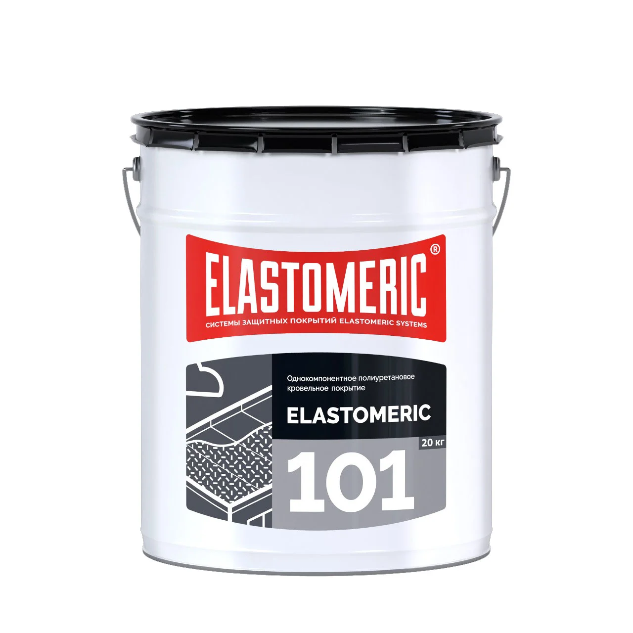 Полиуретановая гидроизоляционная мастика покрытие Elastomeric-101